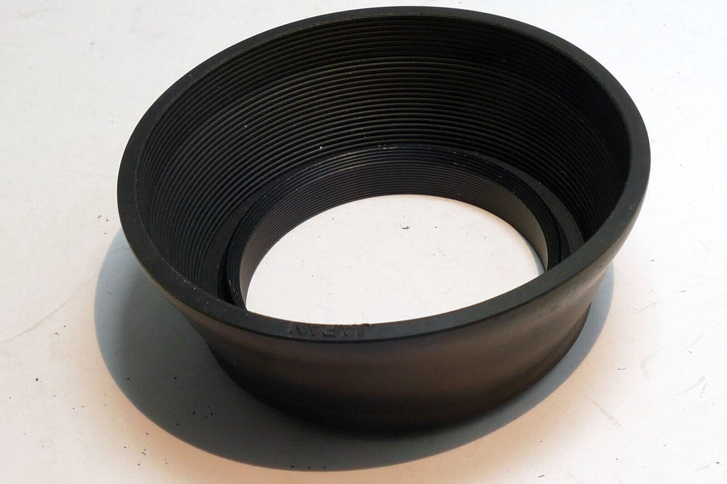 52mm Rubber Double Threaded Collapsible  Lens Hood Shade for 50mm f1.4
