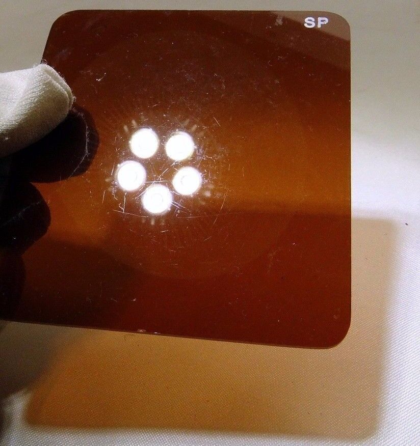 SP 26X29mm Square Sepia Lens Filter