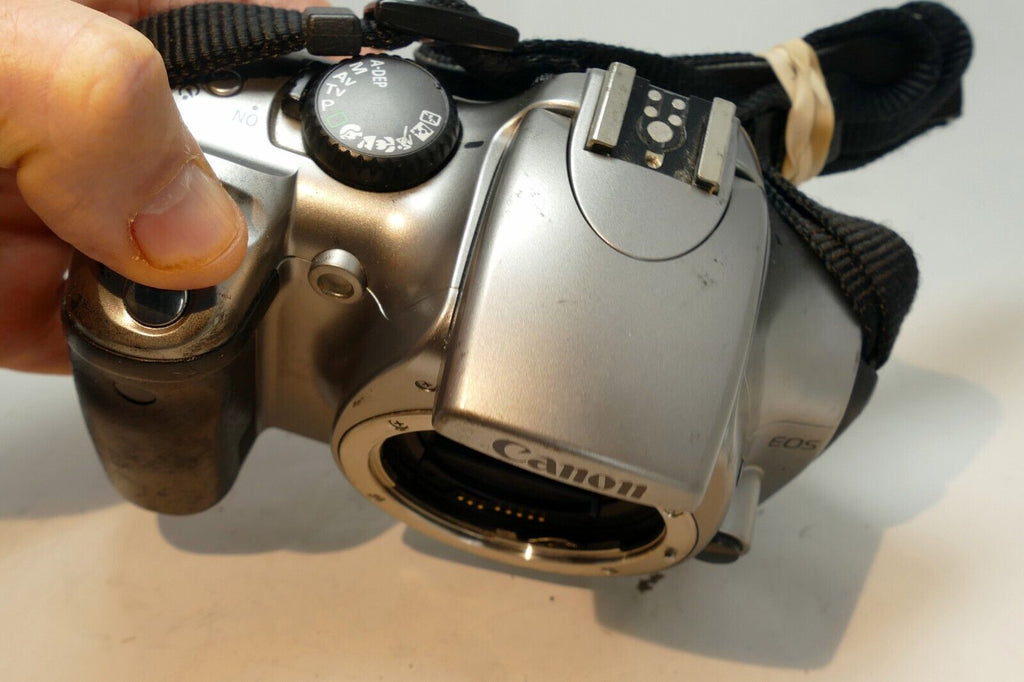 Canon EOS 300D 6MP Digital REBEL SLR Camera - works, but LCD cracked