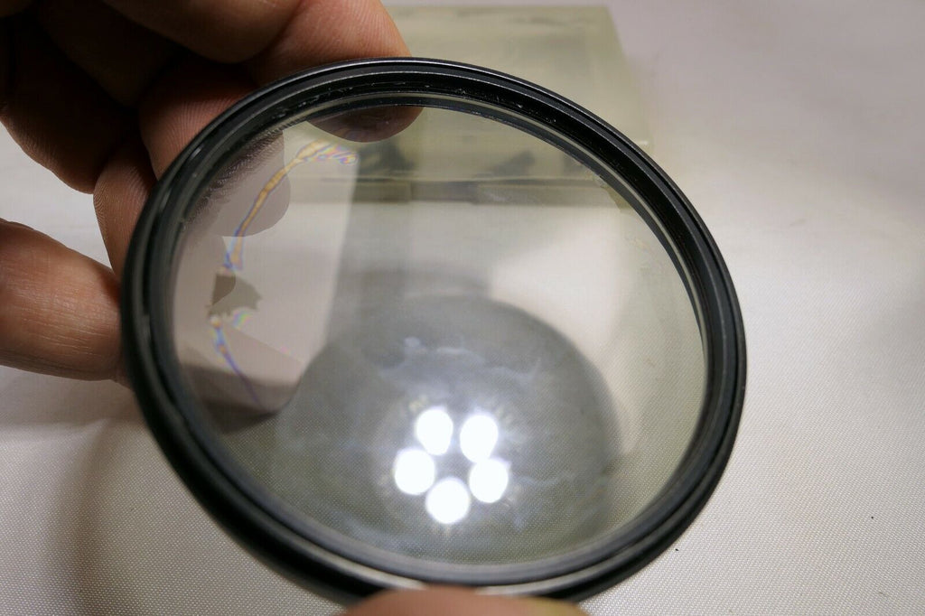 B+W 67mm Polarizer PL TOP POL Germany - damaged coating separation - genuine