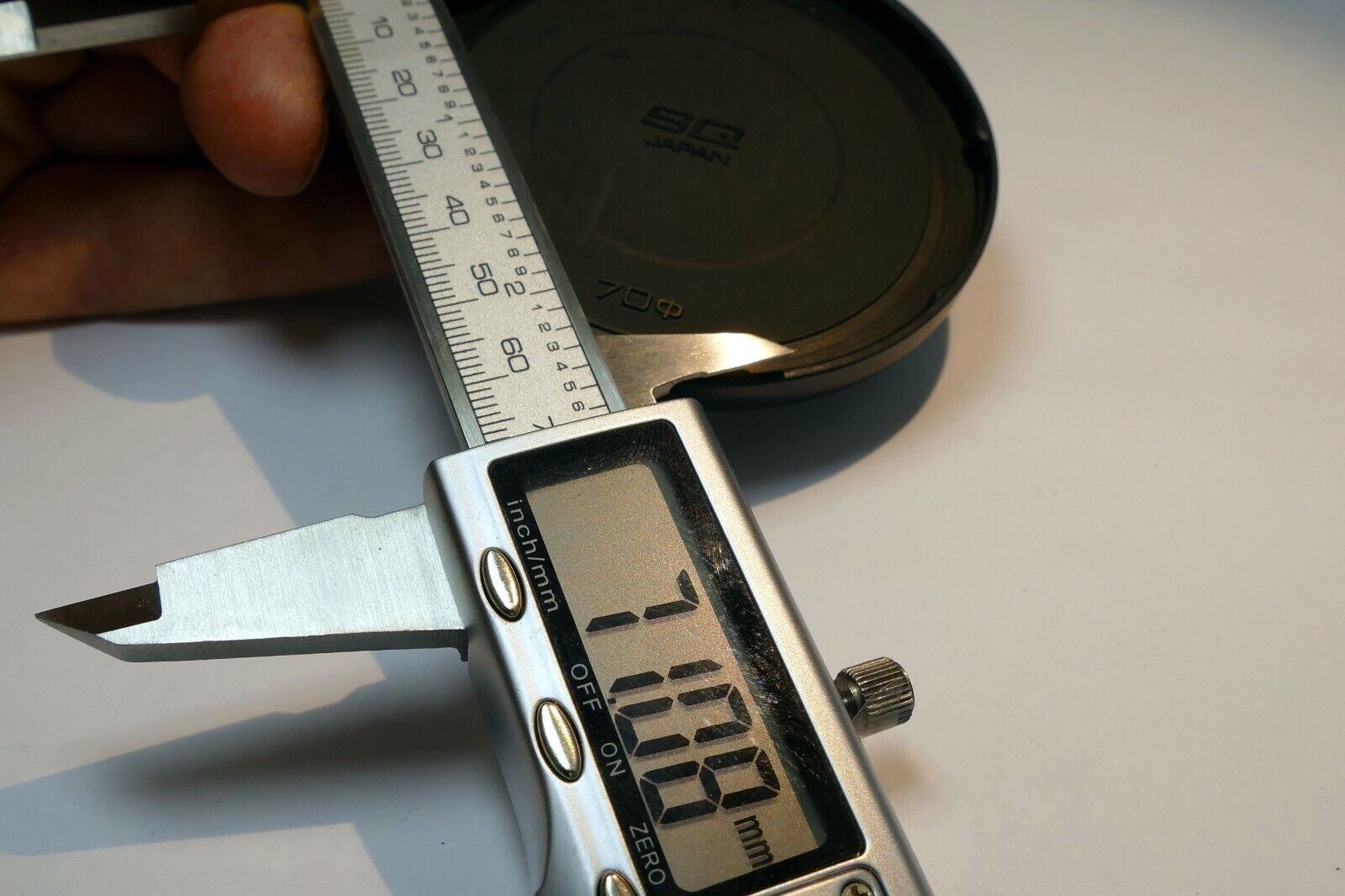 Bronica 70mm OD Front Lens Cap cover slip on for SQ 6X6 65mm f4 80mm f2.8