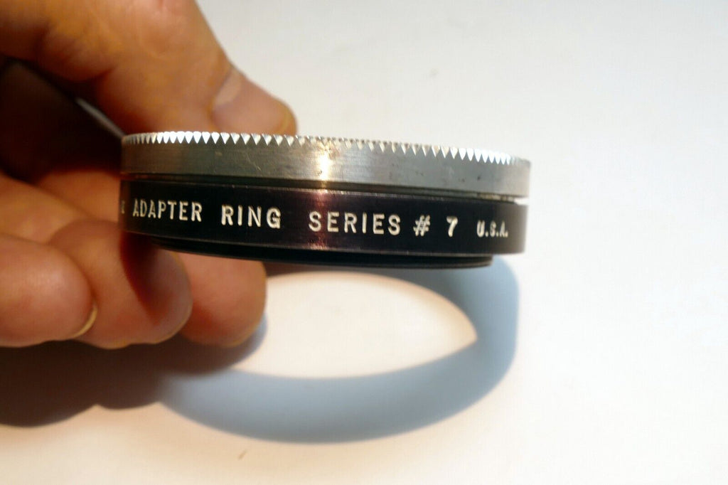 Tiffen #706 49mm to series 7 VII Filter 54mm ring adapter w/ retaining ring set