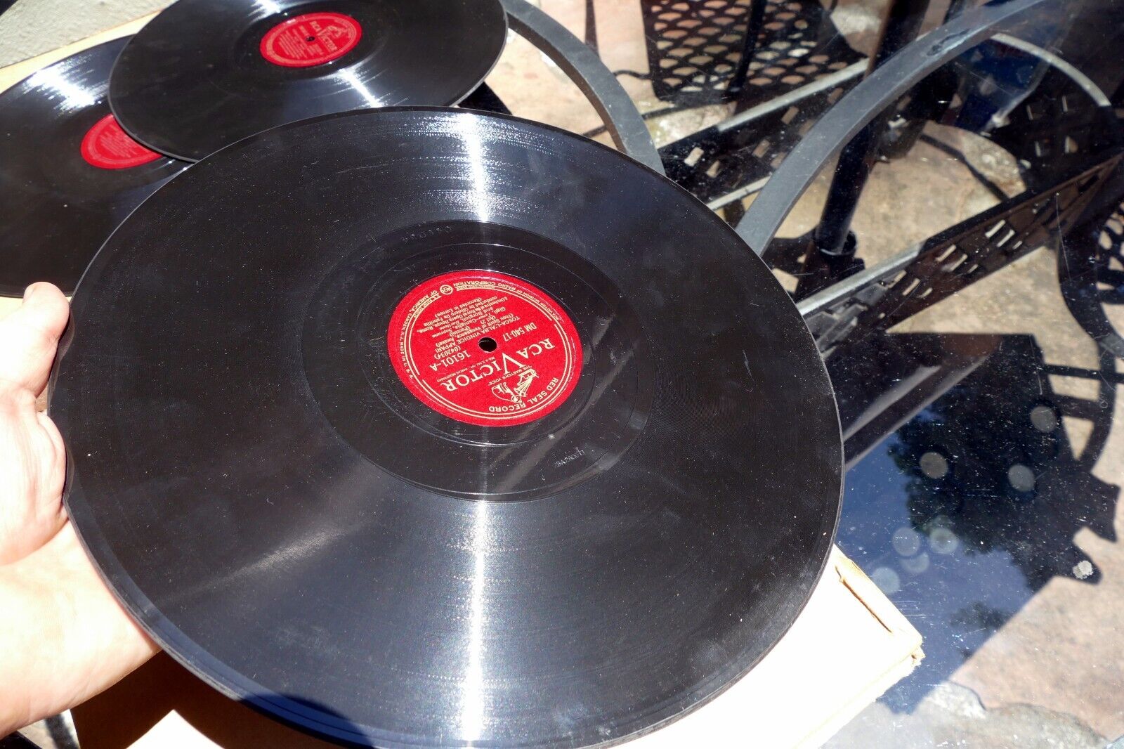 12" 78 RPM Record Set-(7)-Tosca Volume II-Puccini/Set DM-540/Gigli/Fabritiis