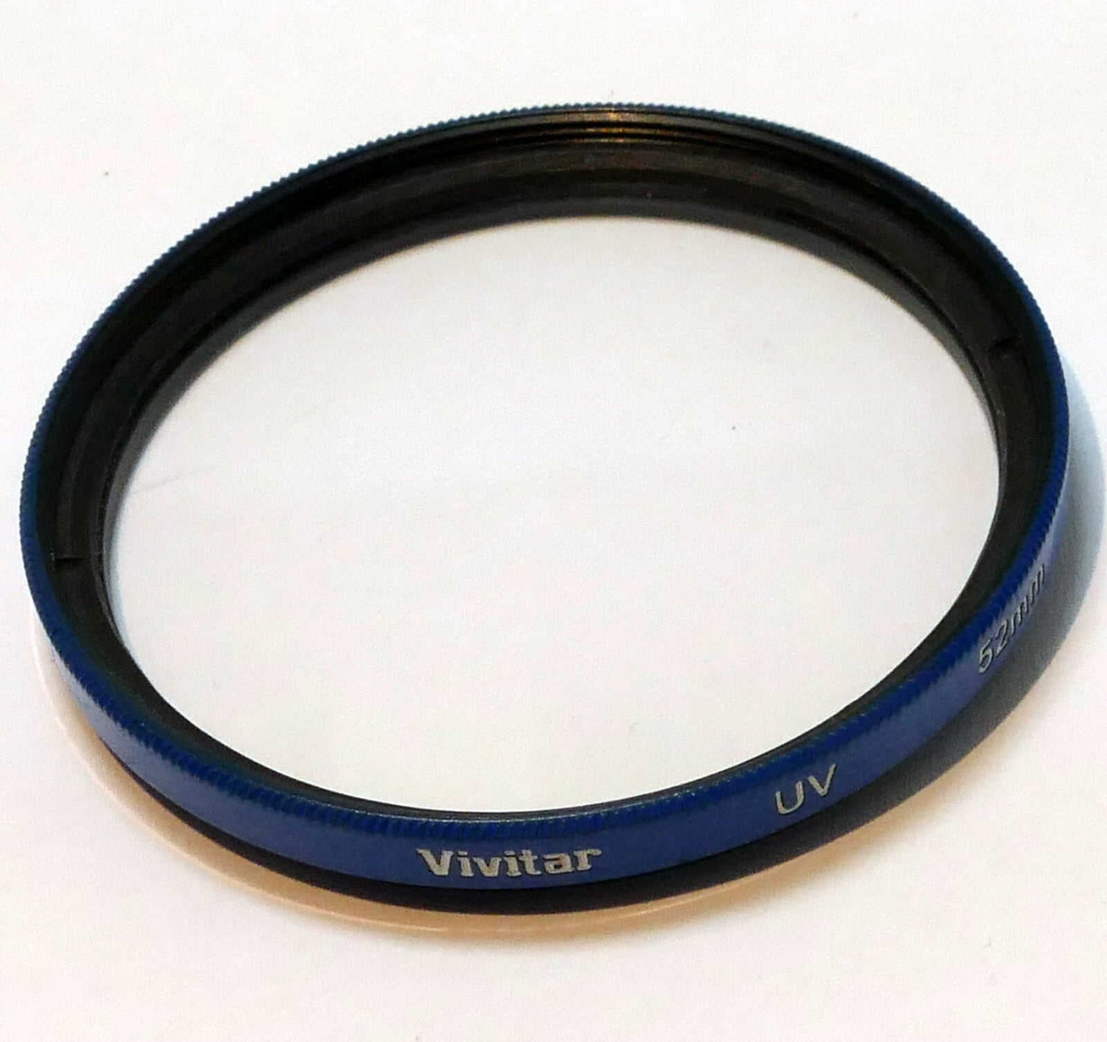 Vivitar Lens Filter 52mm UV with Blue rim
