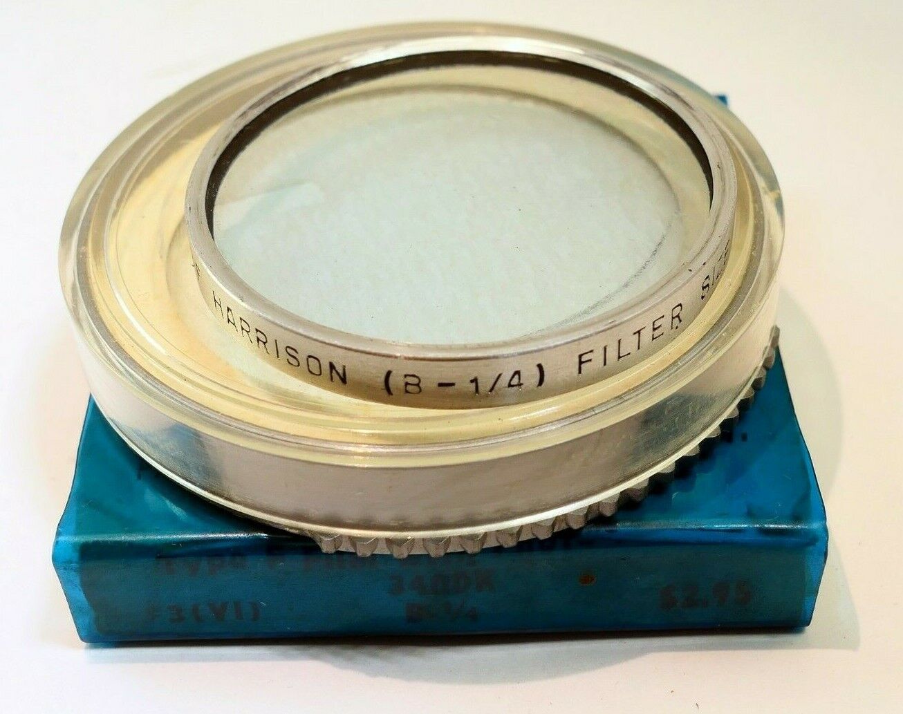 Harrison Duraline #33  B-1/4 Blue cooling series 6 VI drop in type Lens Filter
