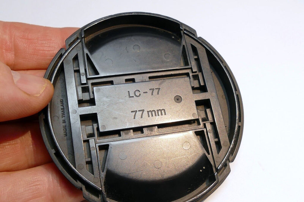 Nikon 77mm lens front cap (all black)