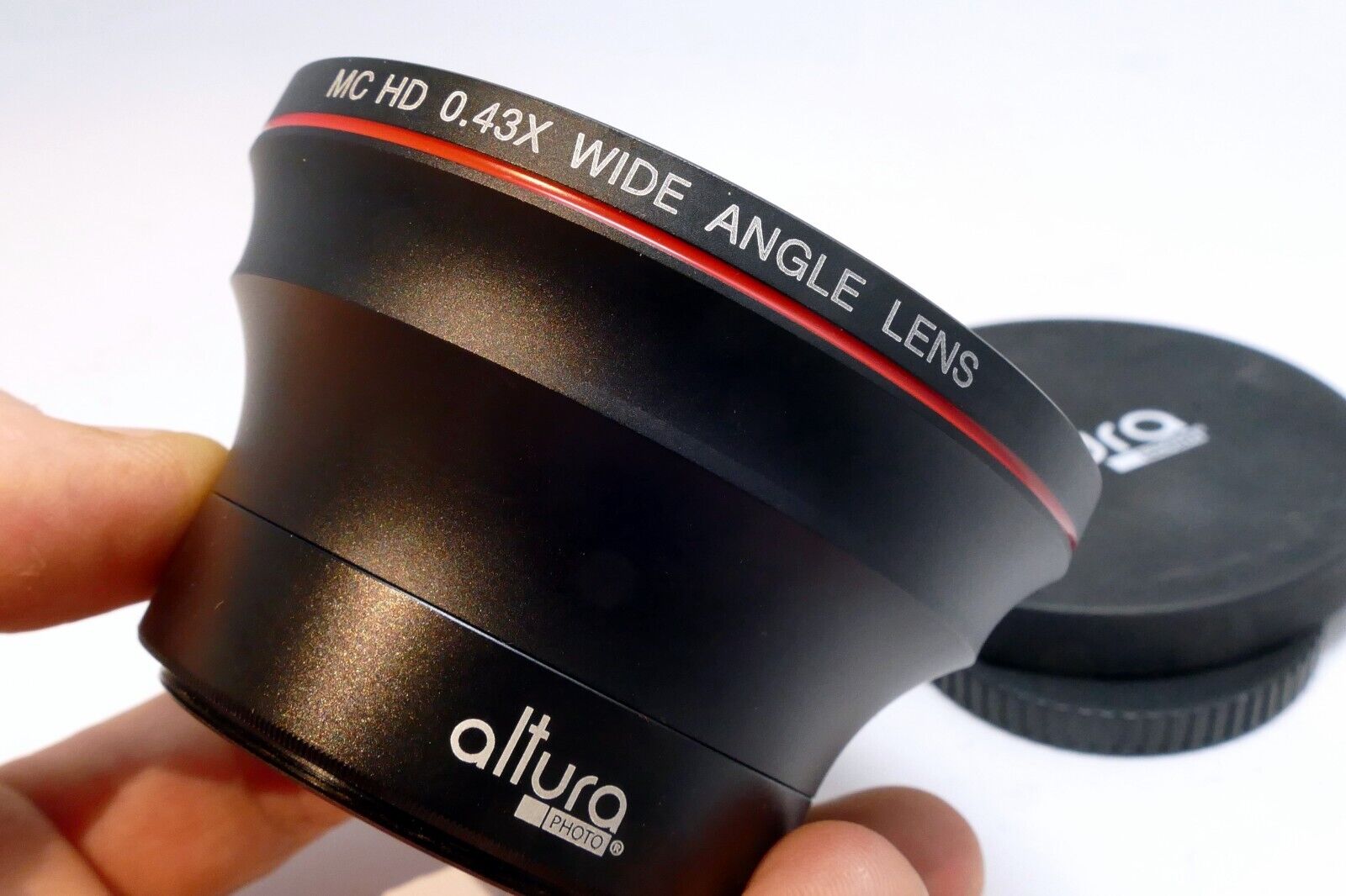 55mm Threaded  MC HD 0.43X Super wide Angle attachment AUX  Lens