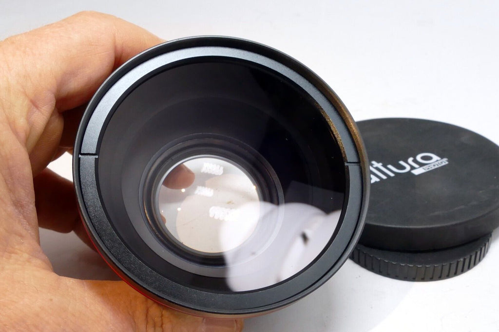 55mm Threaded  MC HD 0.43X Super wide Angle attachment AUX  Lens