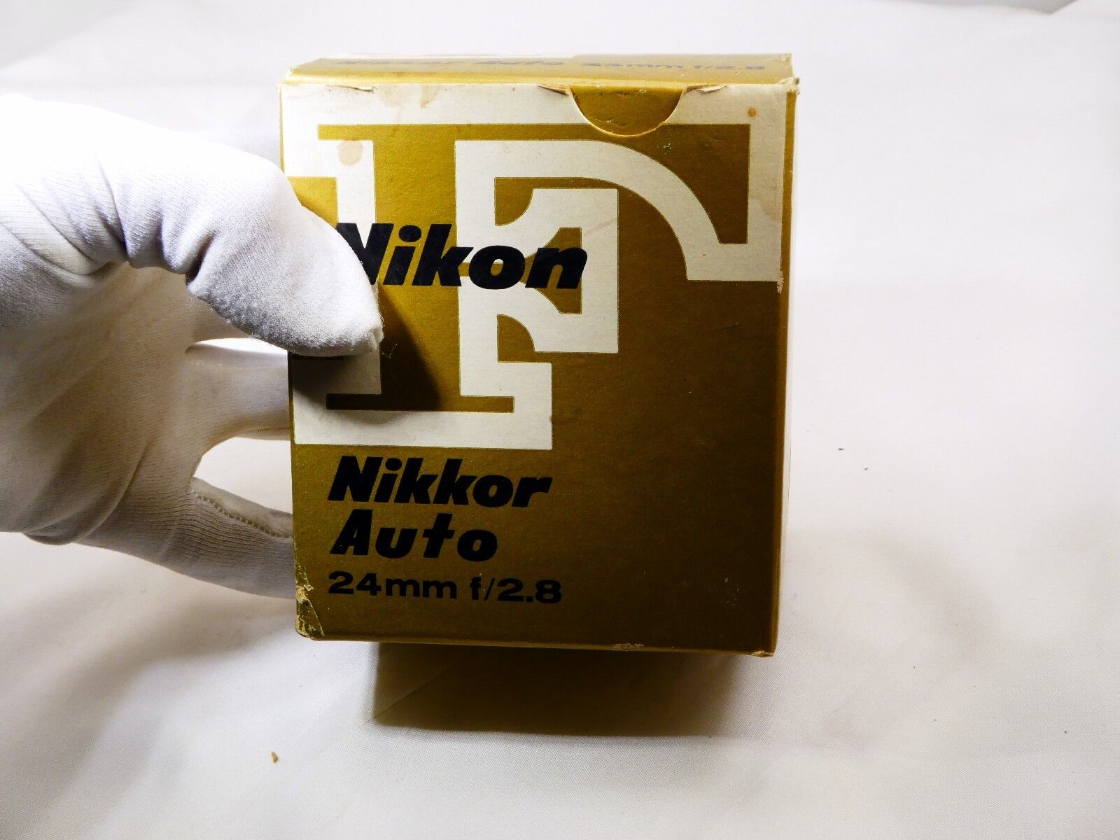 Empty Box  for Nikon 24mm f2.8 Auto Nikkor  Lens - vintage