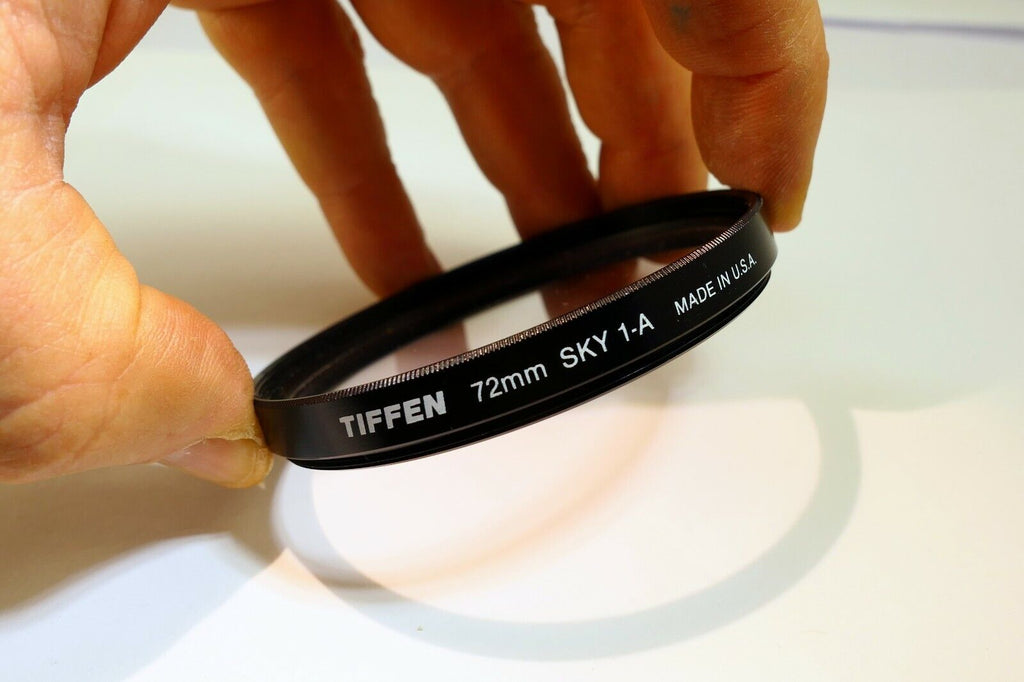Tiffen  72mm Lens Filter 1A skylight sky 1-A USA