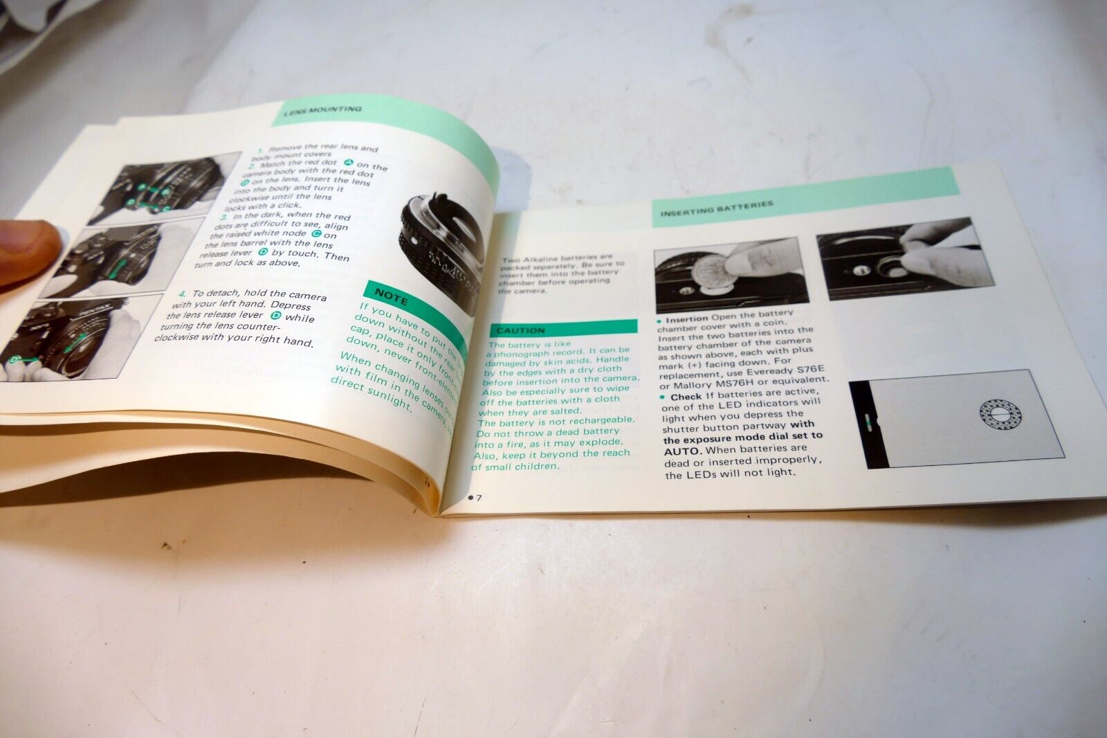 Pentax MV1 MV-1 Camera INSTRUCTION manual GUIDE English EN