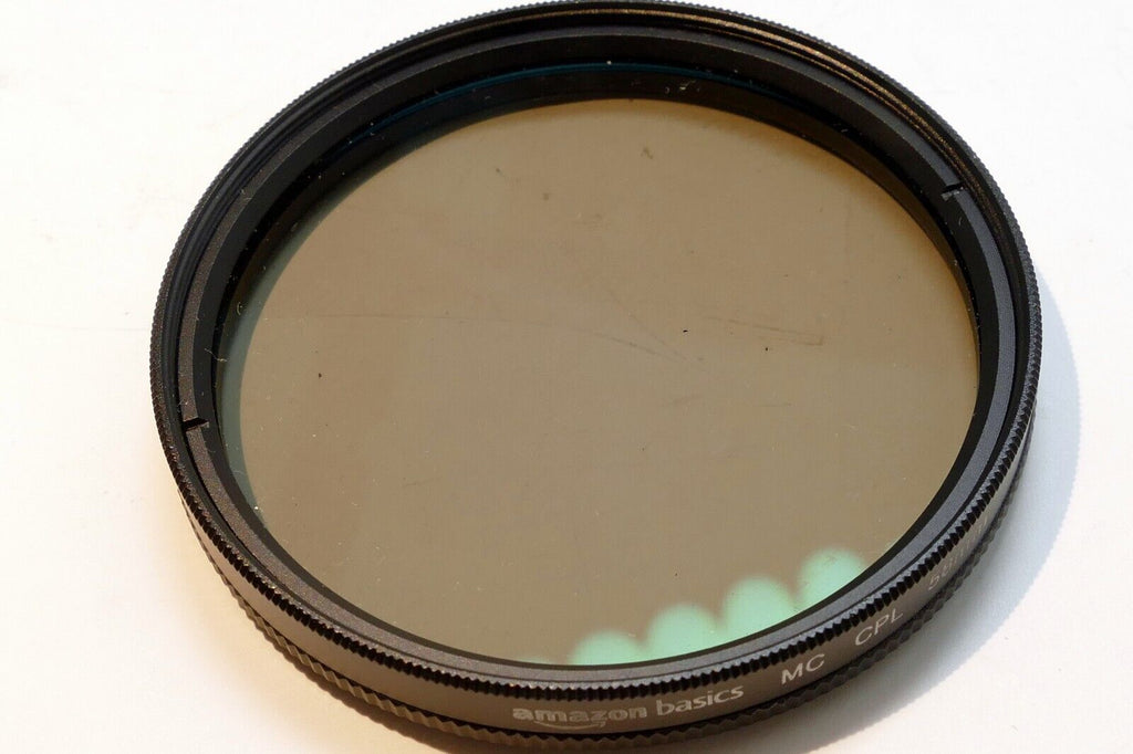 Amazon Basics MC C-PL 58mm Lens Filter Circular Polarizer