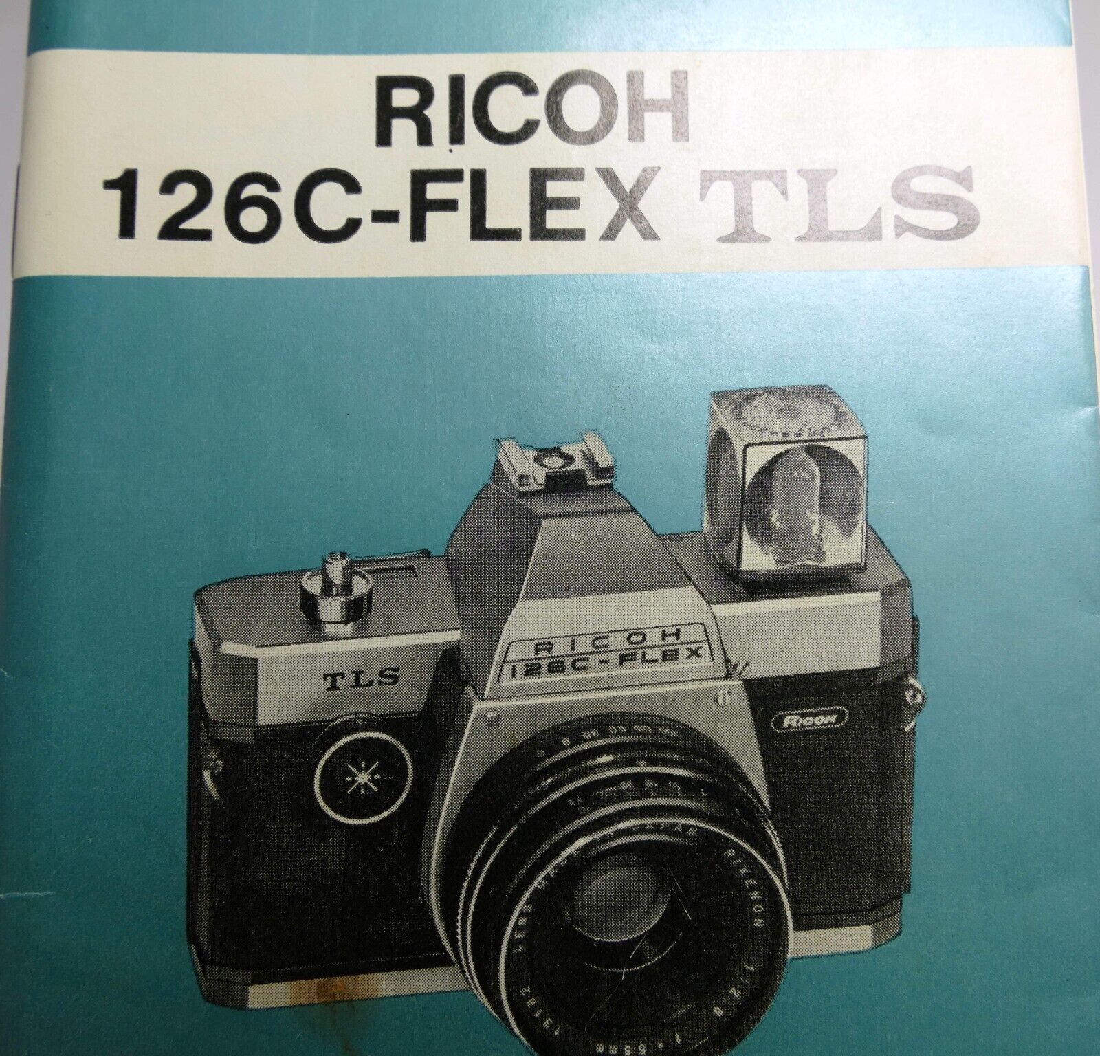 Ricoh 126C-FLEX TLS Camera Instruction Manual / User Guide EN - genuine OEM