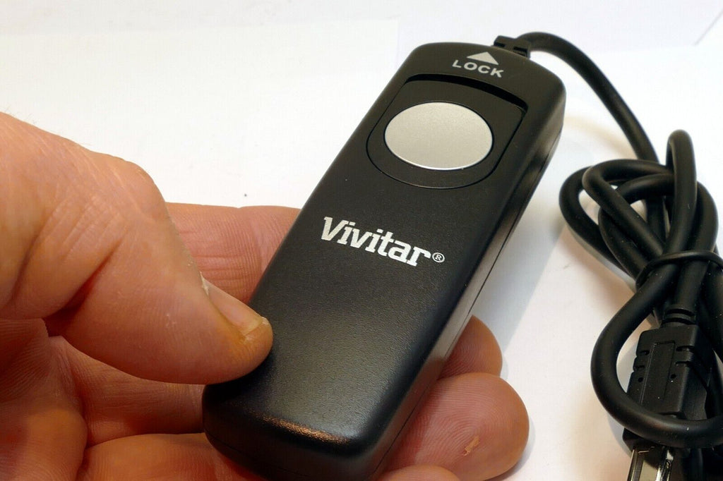 Vivitar VIV-RC-100-D90 Wired Shutter Release Fits Nikon D300  D700 D90 cameras