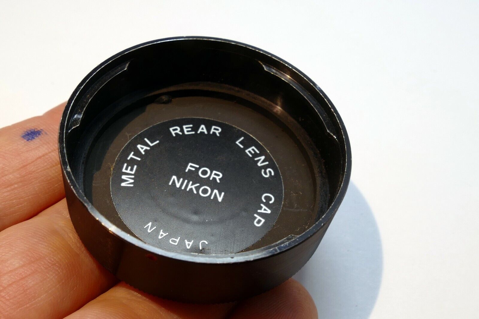 Metal Rear Lens Cap Dust Cover for Nikon F cameras Ai Ai-s AF-S G