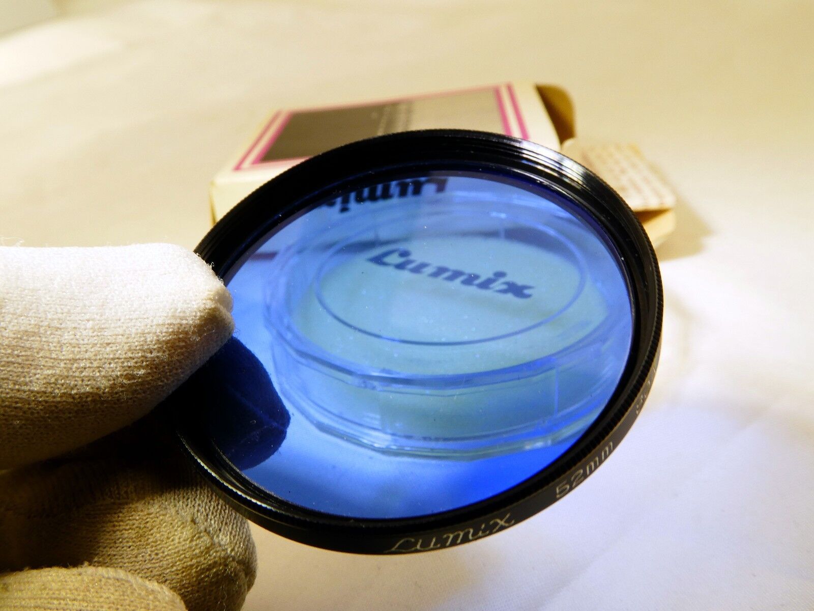 Lumix 80A 52mm Dark Blue Filter for Color Film Made in Japan Genuine EOM