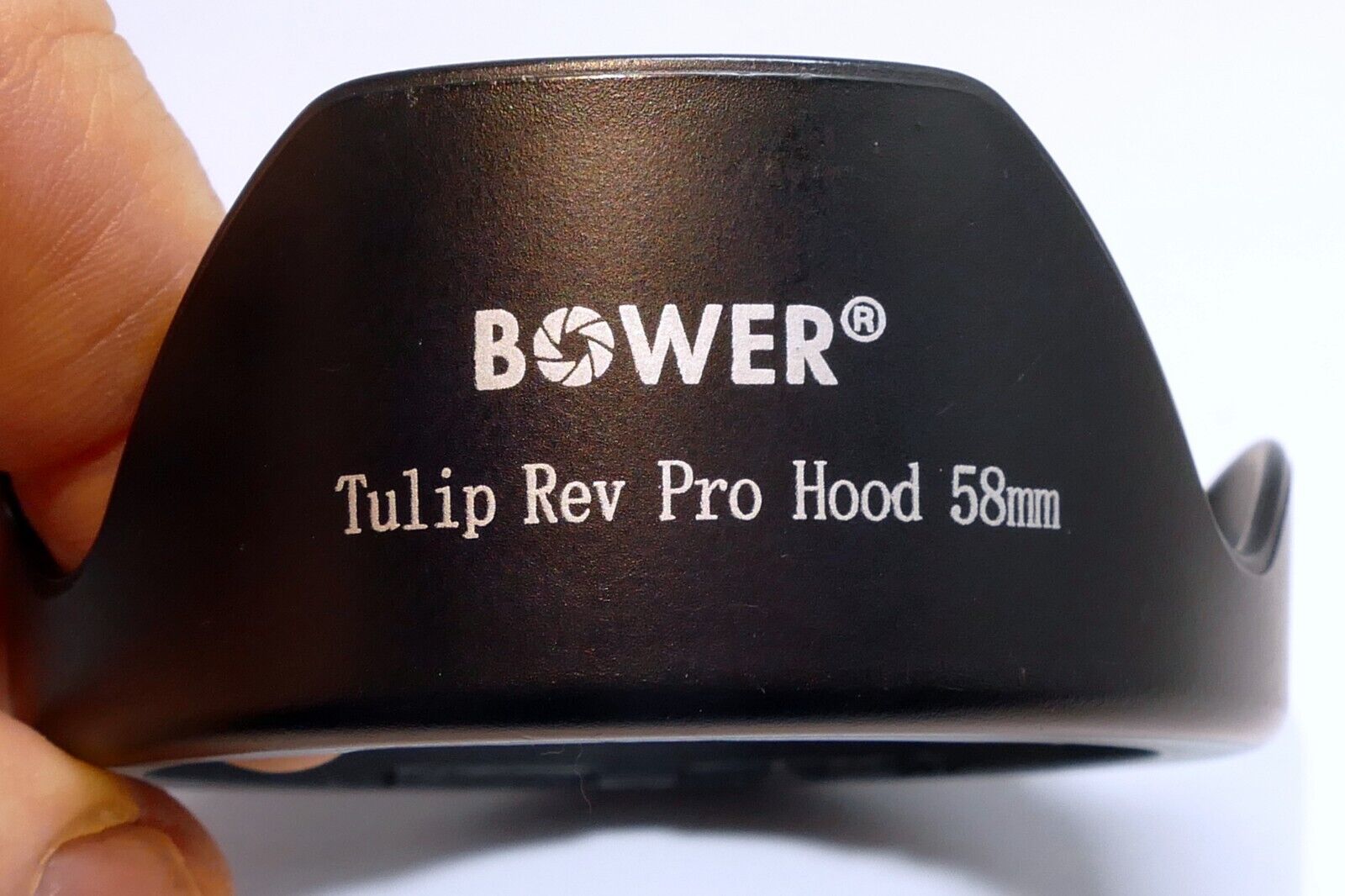 Bower 58mm Lens hood Shade Tulip Rev Pro