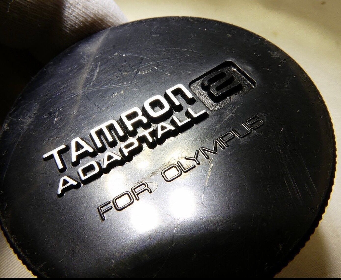 Tamron Adaptall 2 For Olympus OM Rear Lens Cap Made in Japan Genuine OEM manual