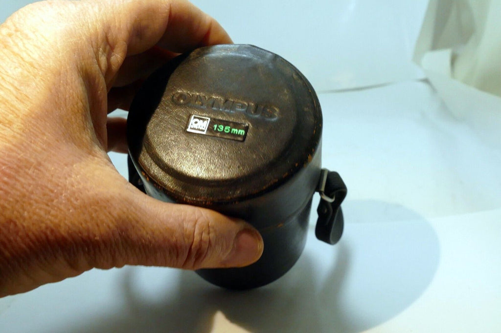 Olympus Hard Lens Case for OM 135mm f3.5 -  genuine OEM
