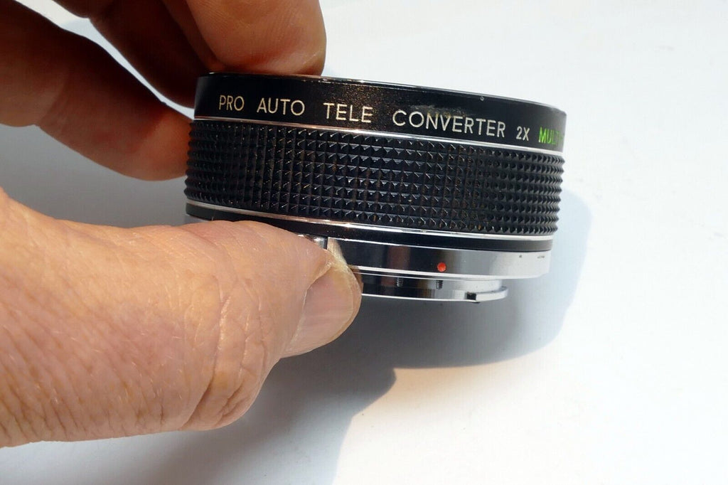 Pro 2X Lens teleconverter for Olympus OM multi-coated
