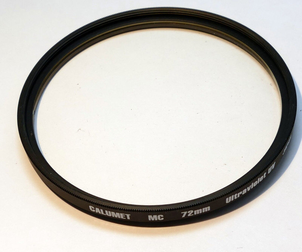 Calumet UV 72mm Lens Filter  MC Multi-Coated Ultraviolet