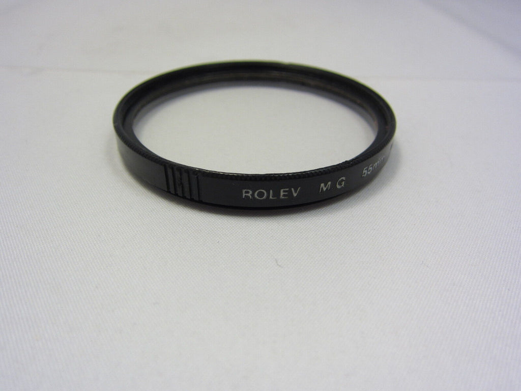 Used ROLEV M.G. UV 55mm Lens Filter ( Tiny Scratches ) Made In JAPAN 6410033