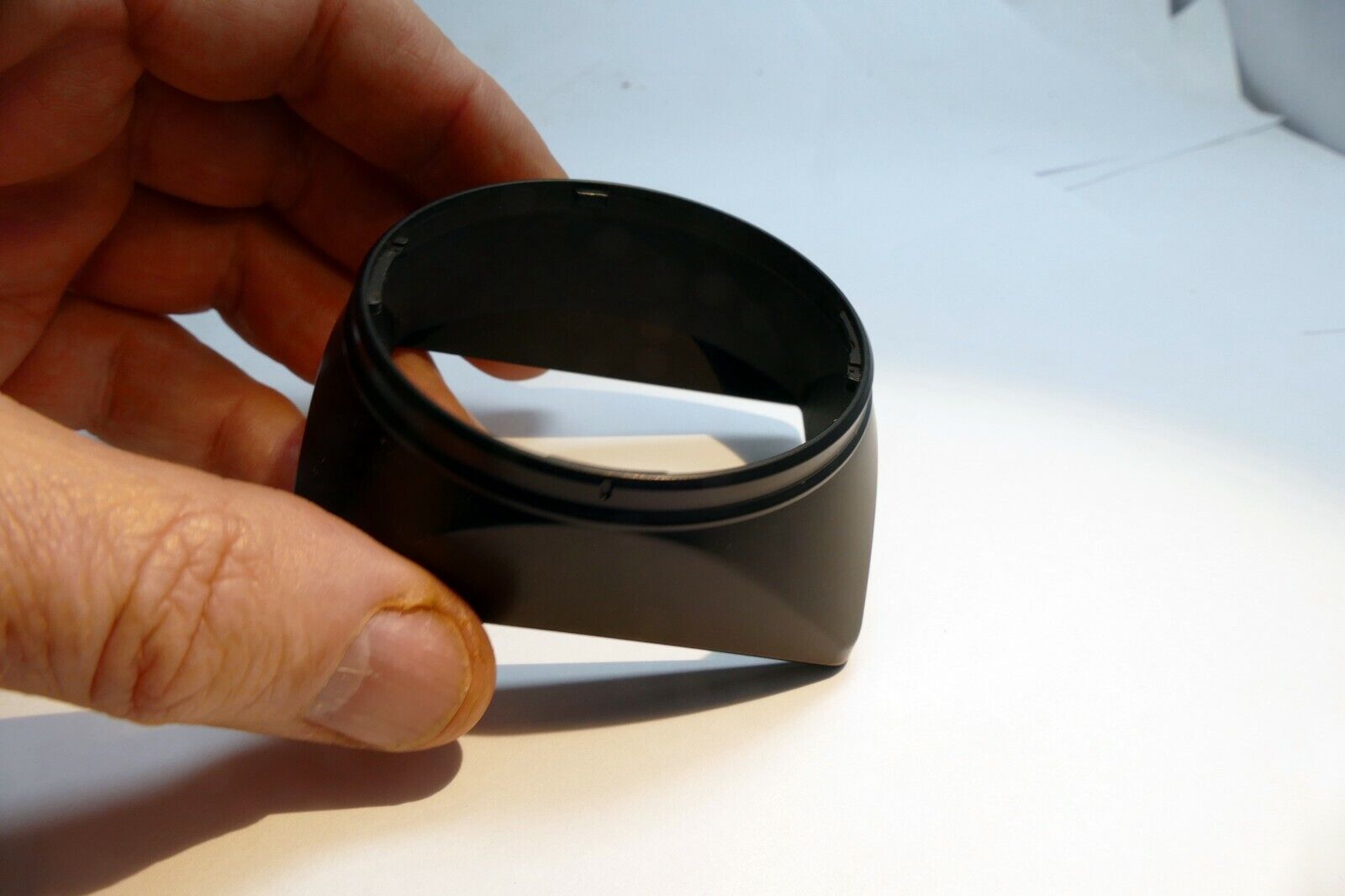 59.5mm ID Plastic Lens hood shade square