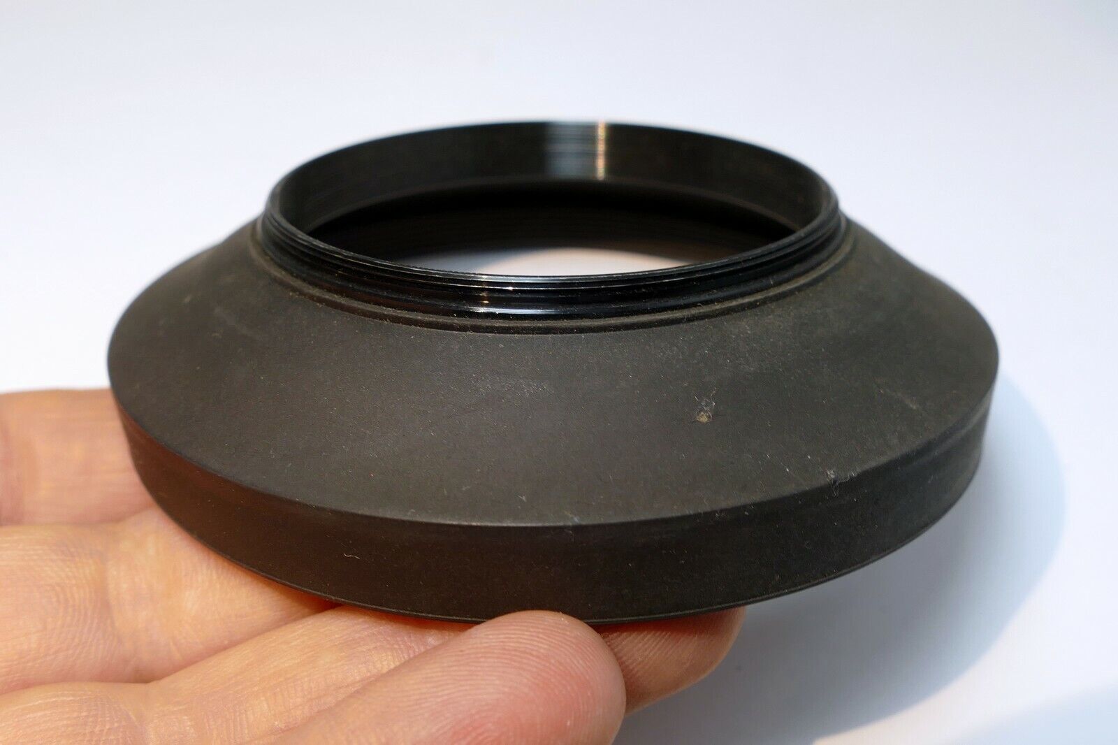 Vivitar Collapsible Rubber Lens Hood Wide angle 62mm JAPAN vintage screw in type