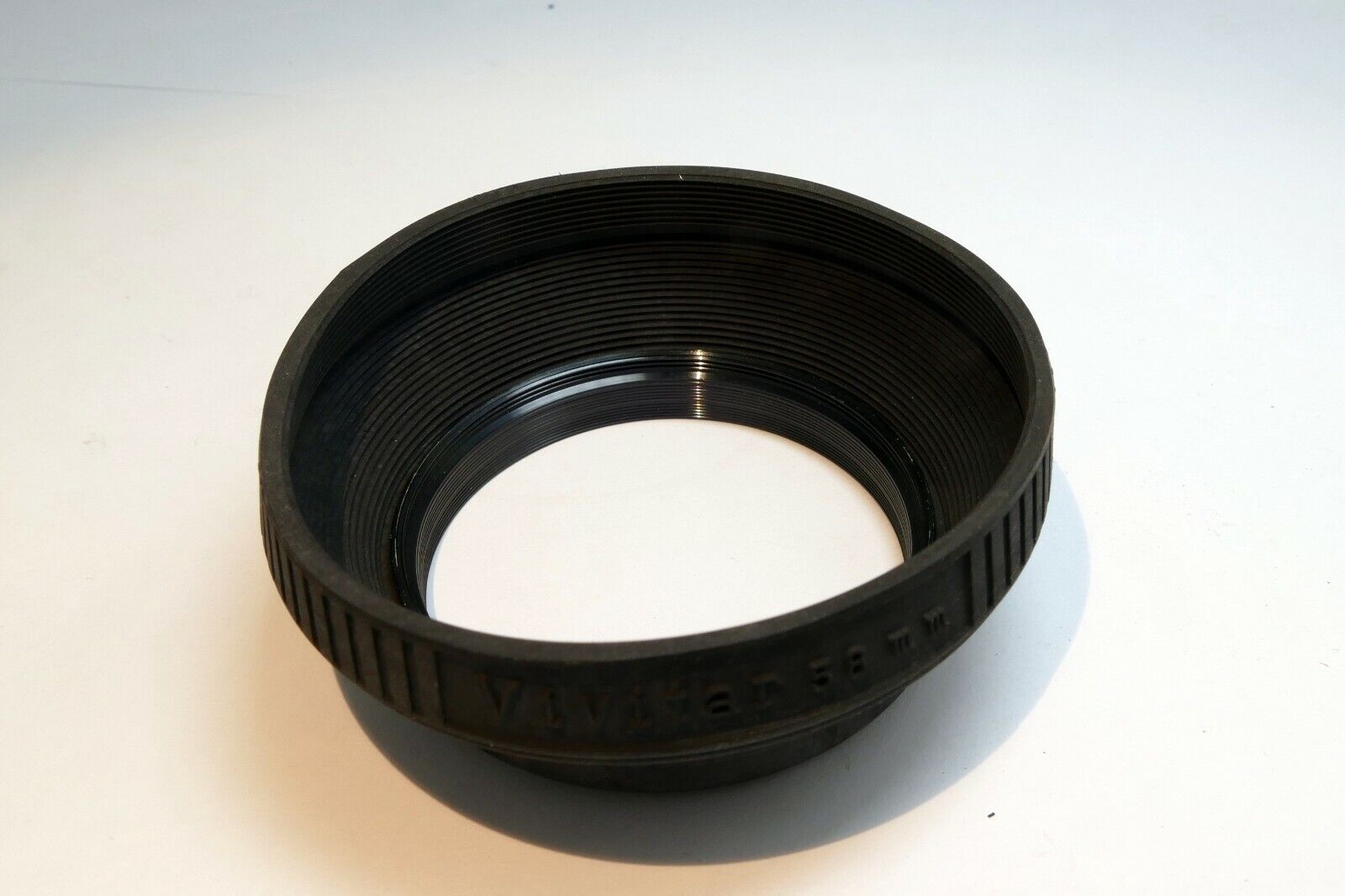 58mm Collapsible Rubber Lens Hood Shade screw in type collapsible f1.4 50mm