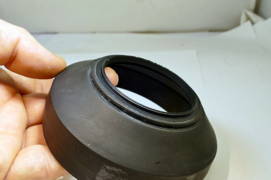 Mamiya 58mm Lens threaded Rubber Hood shade wide angle 55mm f2.8 Sekor C 645