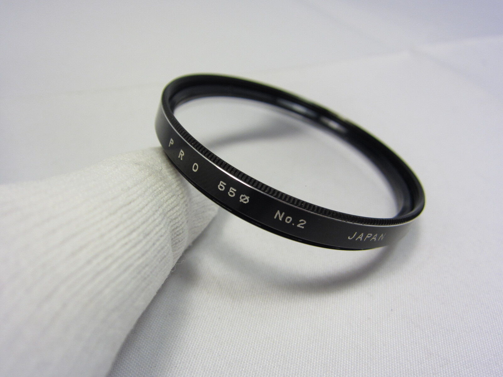 Used PRO 55mm NO.2 +2 Close-Up Lens Filter good condition Made in Japan N103054