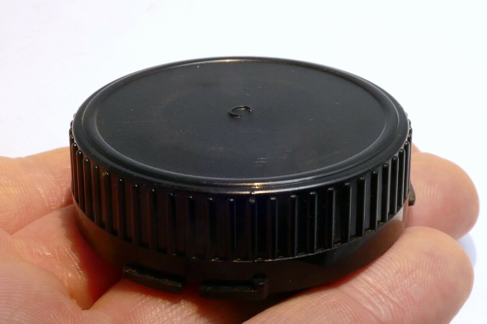 "C" Rear FD cap Lens Plastic Canon FD manual focus breech lock 28mm f2.5 Vivitar