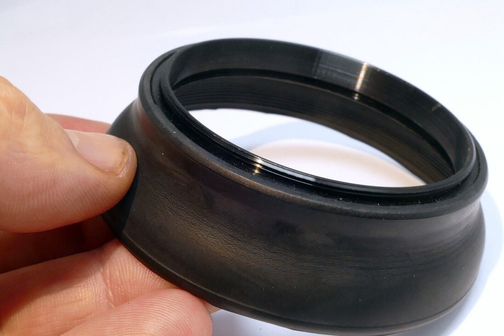 62mm Short Rubber Lens Hood Shade  double threaded