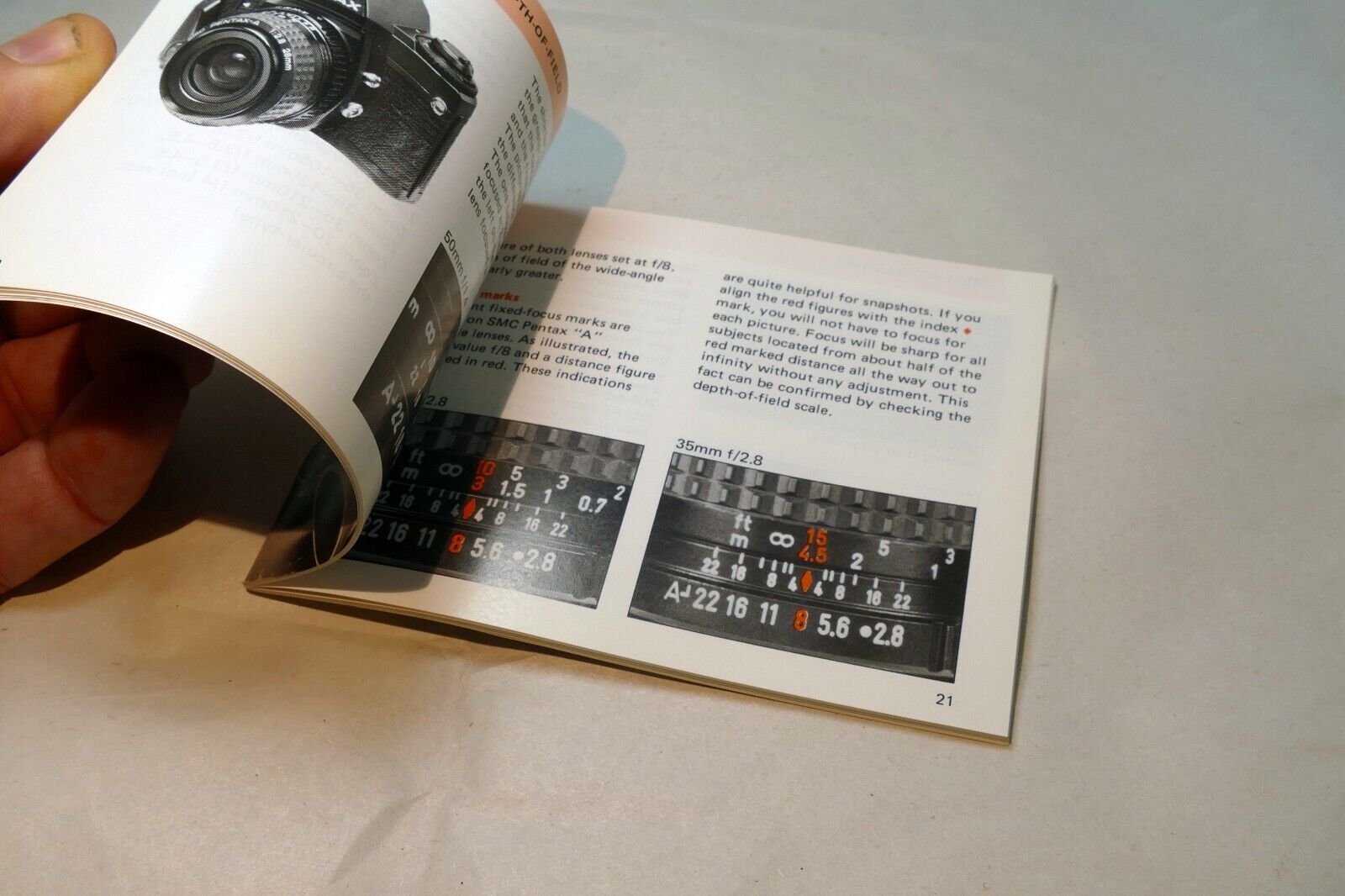 Pentax35mm Interchangeable Lenses System Information Brochure Booklet MX LX