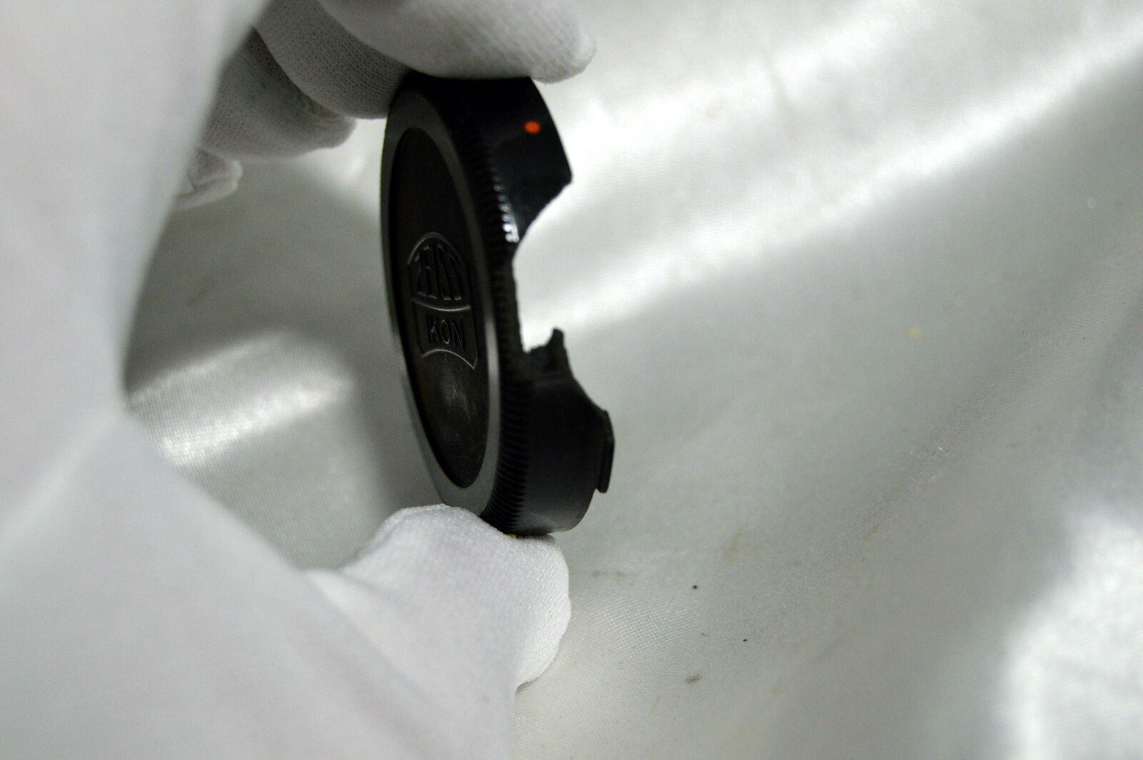 Carl Zeiss Ikon rear lens cap rnagefinder made in Germany 8.5cm 13.5cm - damaged