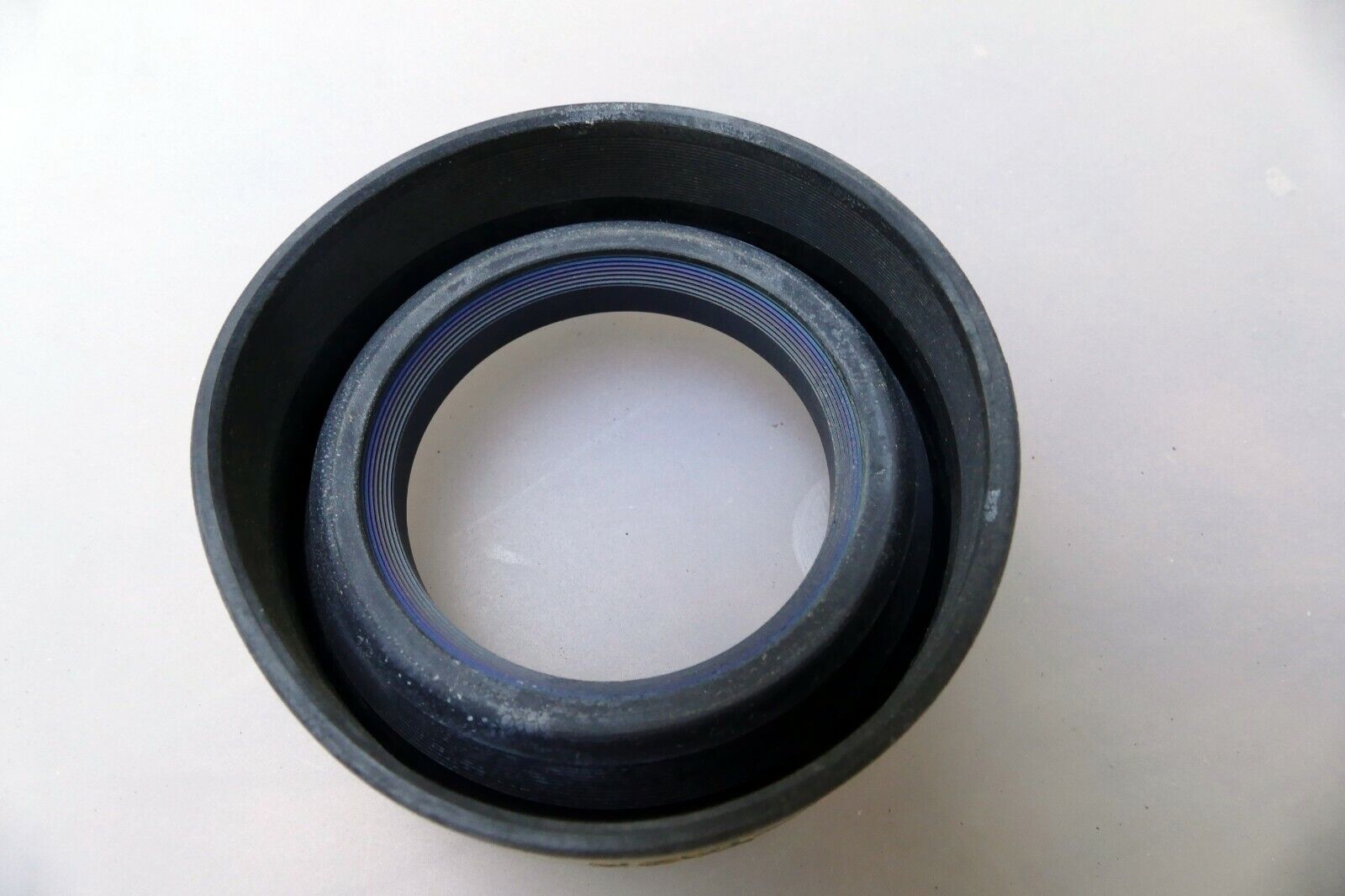 49mm Rubber Lens Hood Shade collapsible telephoto 135mm f2.8 f3.5 vintage HOYA