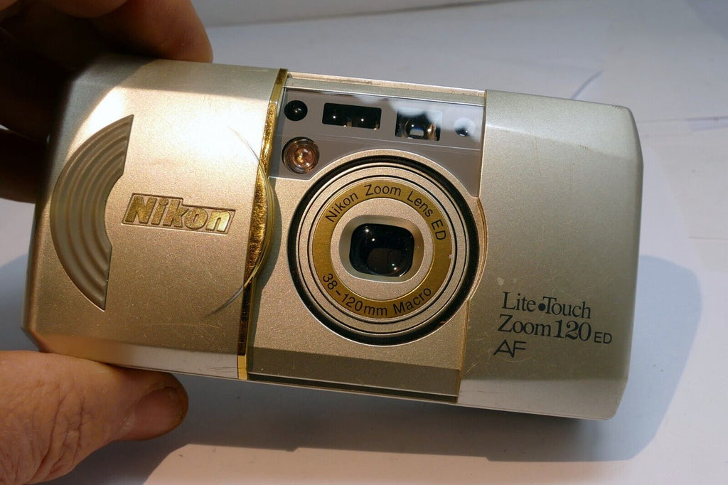 Nikon Lite Touch Zoom 120 ED AF Film Camera - Untested AS IS as found