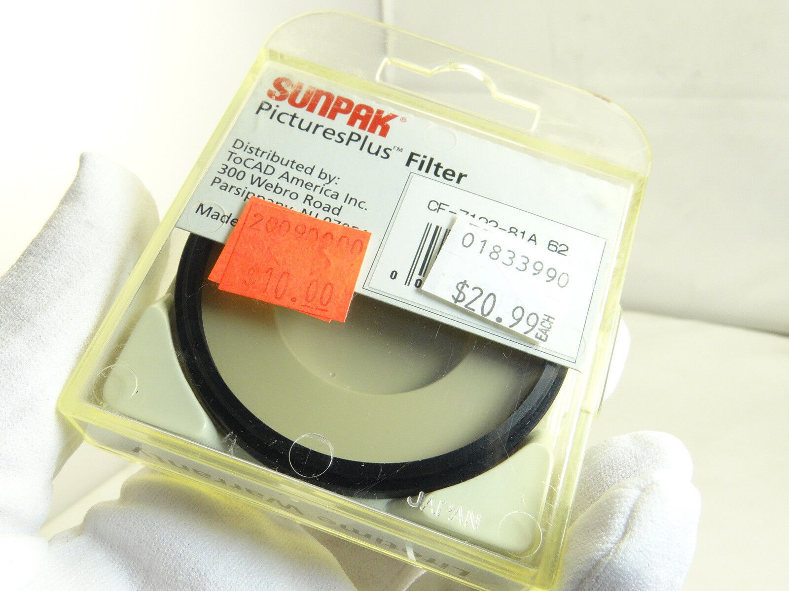 Sunpak 62mm 81A Warming Color Conversion Lens Filter