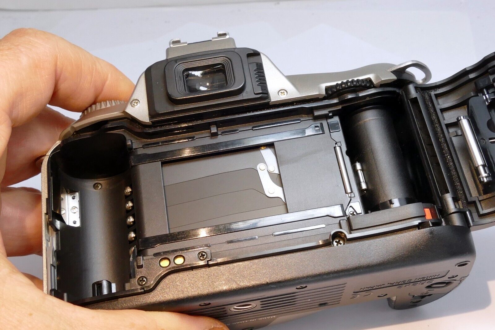 Nikon N55 SLR 35mm Film Camera body only - - untested AS IS, might work or not