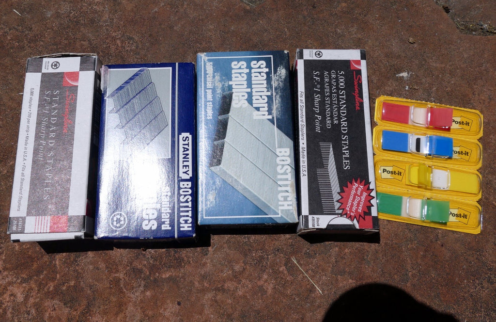 Swingline Staples, Standard, 1/4" Length, 210/Strip, 5000/Box, 3  lot pack