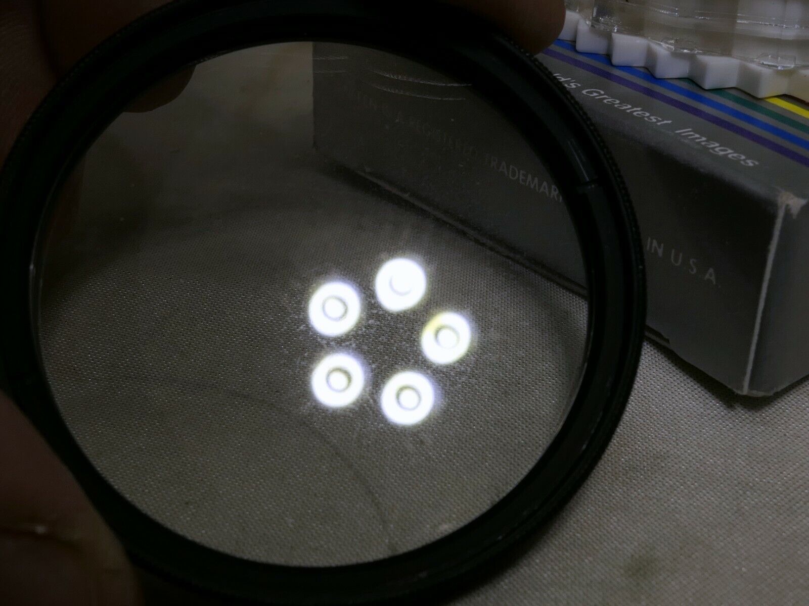 Tiffen 52mm Haze-1 UV  Lens Filter made in USA Clear-UV - Boxed mint