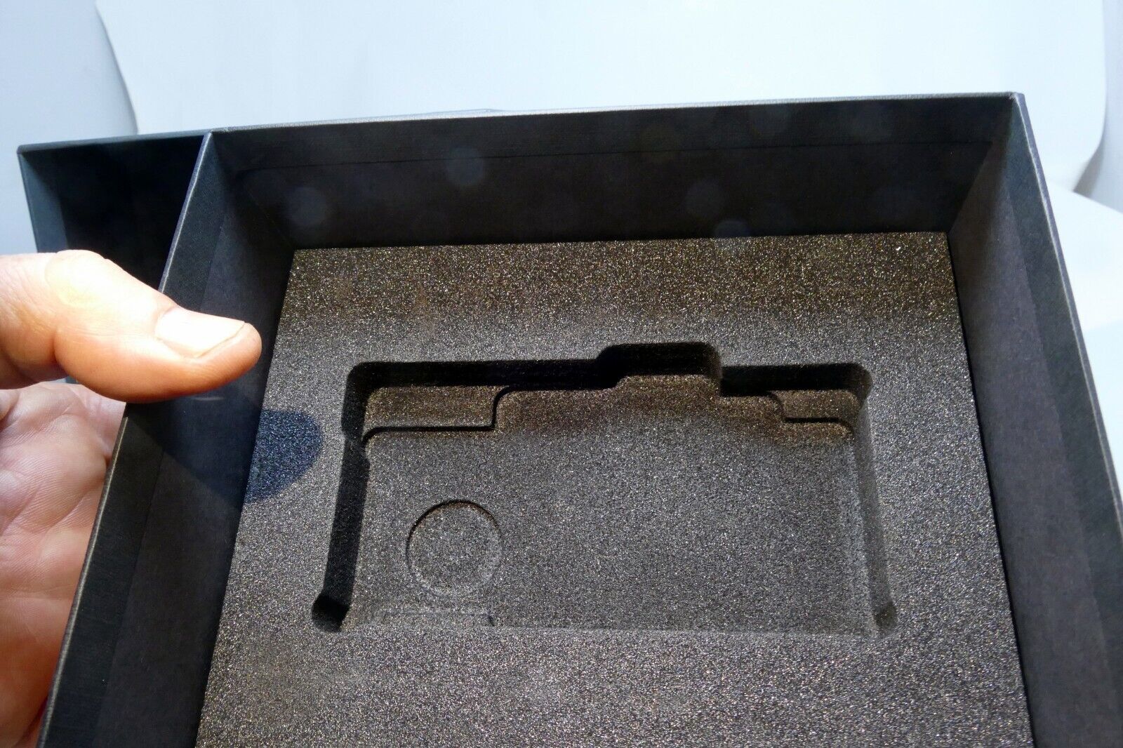 Empty Box (only ) for  Leica  X2 camera Black