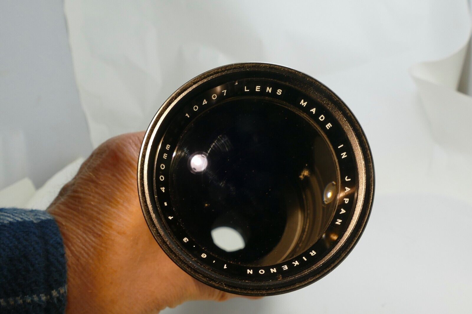 Ricoh Rikenon PK 400mm f6.3 Lens T2 mount - parts or repair - Not working AS IS