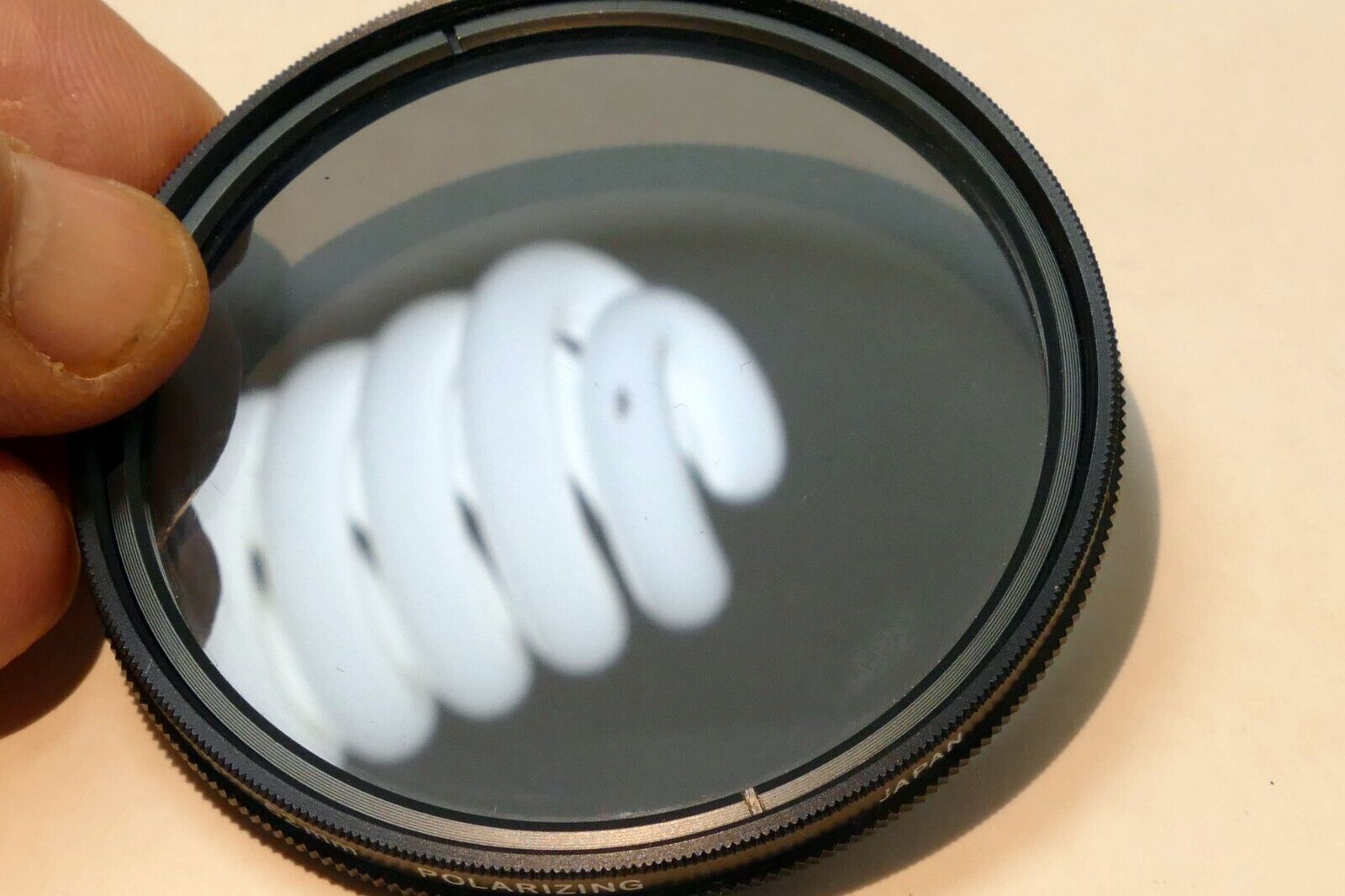 Vivitar 62mm Filter PL polarizing low profile for wide angle  linear