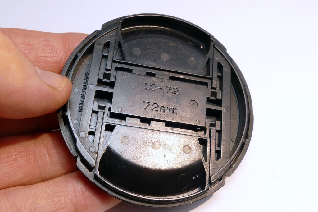 Nikon 72mm lens front cap (all black)  used