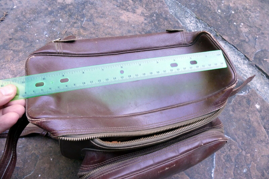 Cheney Genuine Leather Hard Case Camera antique messenger bag made in England