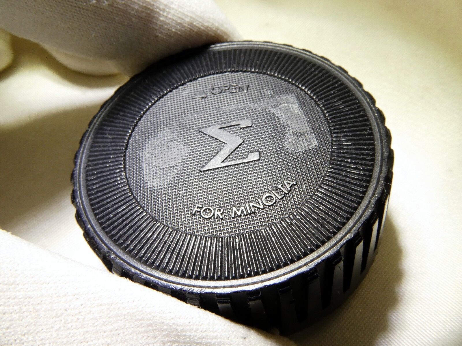 Sigma  MD bayonet lens mount Rear Lens Cap for Minolta MC MD manual focus