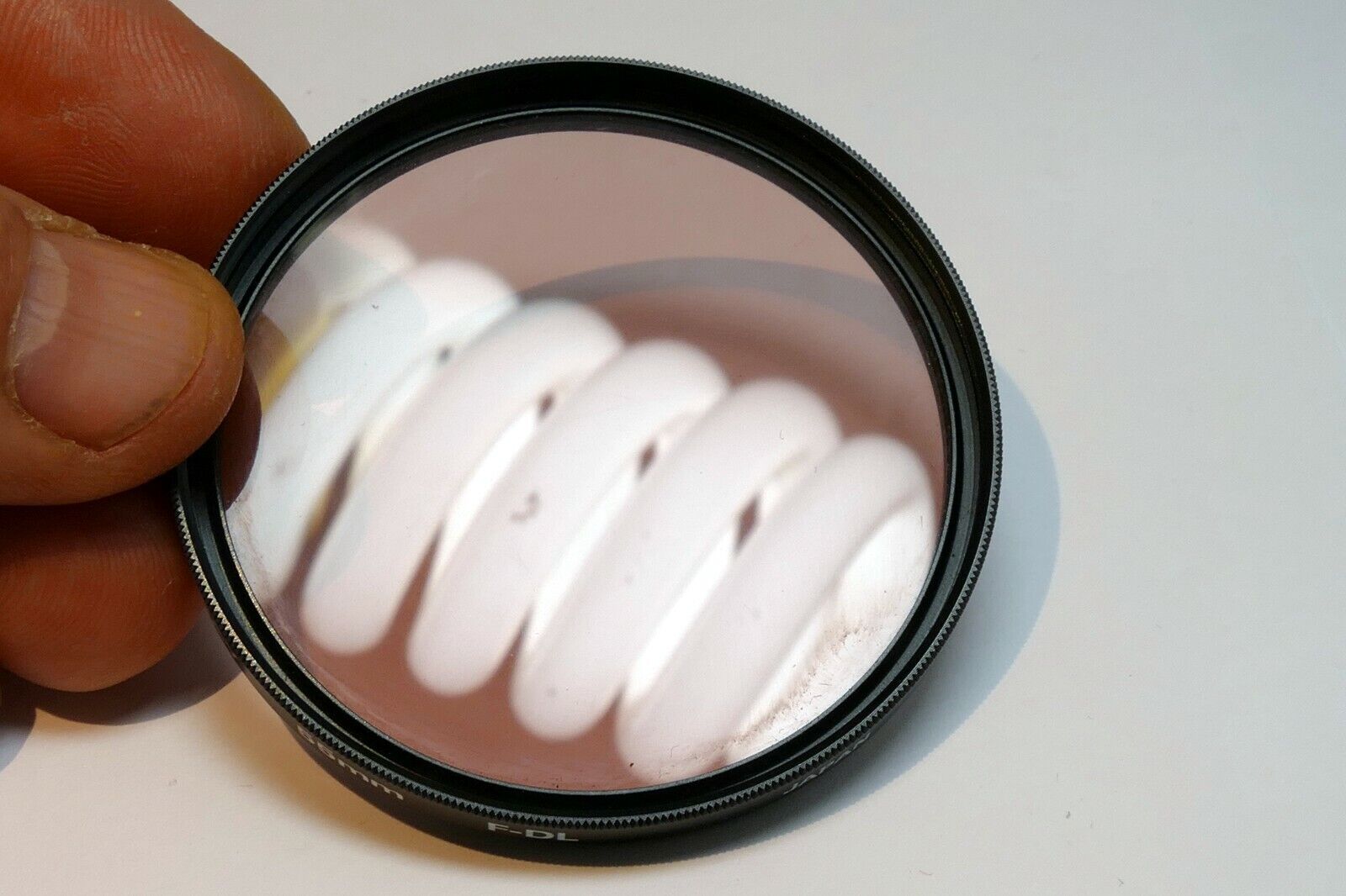 Quantaray  55mm Filter M.G.  FL-D fluorescent to  daylight conversion