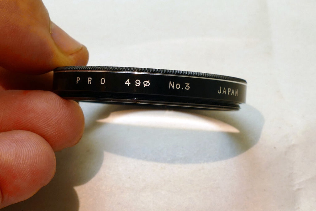 Pro 49mm Lens Filter Close-Up  +3 No. 3 macro focus