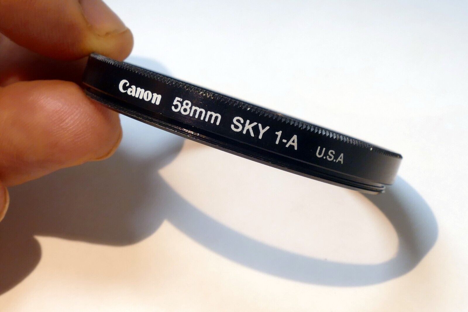 Canon SKY 1-A 58mm Lens Filter Skylight - Genuine OEM made in USA